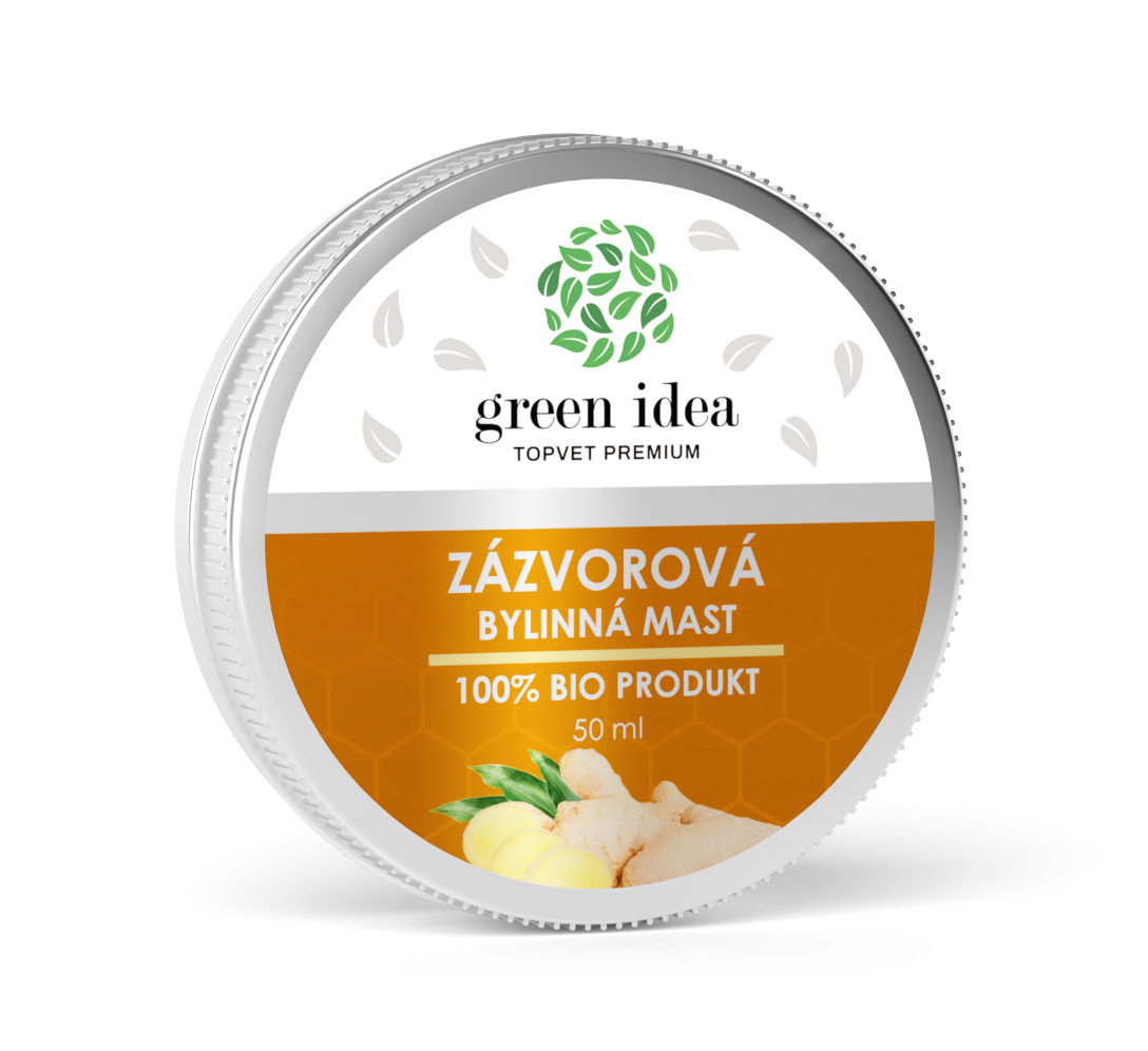 Zázvorová mast - Antimikrobiální účinky, 50ml