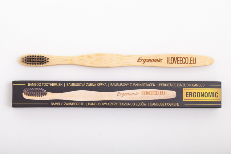 Bambusový zubní kartáček Ergonomic – extra měkký