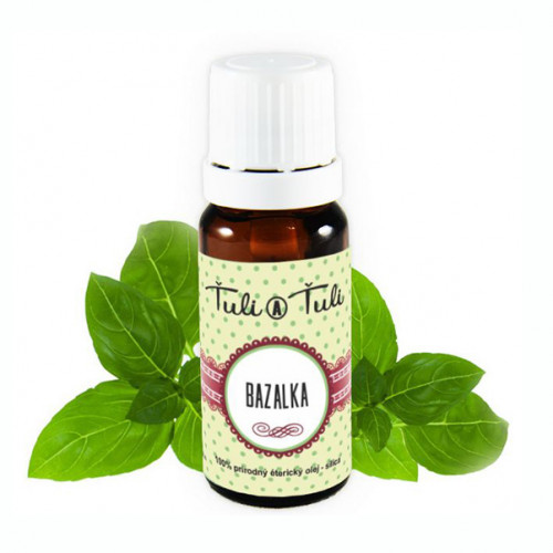 Bazalka přírodní esenciální olej
