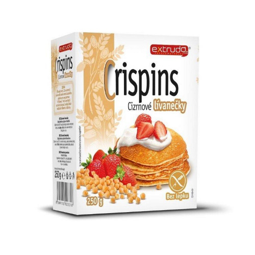 Cizrnové lívance bez lepku 250g Extrudo