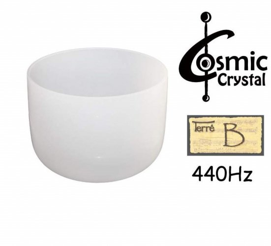 COSMIC CRYSTAL - KŘIŠŤÁLOVÁ ZPÍVAJÍCÍ MISKA 20.5 cm 440HZ C5