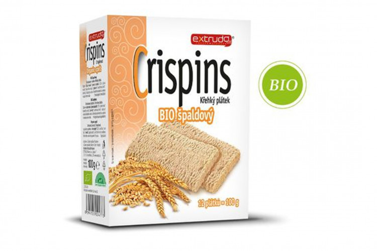 Crispins BIO křehký plátek špaldový 100g