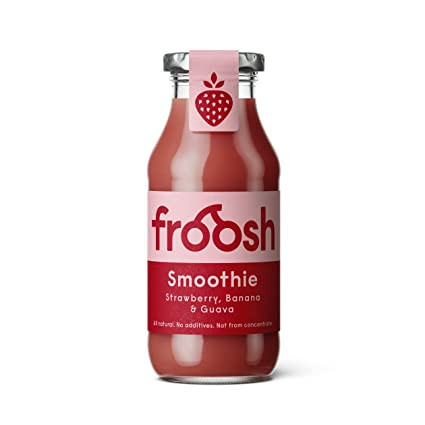 FROOSH Smoothie Jahoda/ Banán/ Guava 250 ml