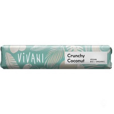 Čokoláda křupavý kokos BIO vegan - 35g Vivani 