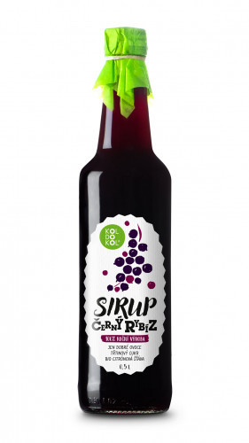 Koldokol Sirup Černý ribíz 0,5 l