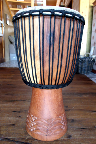 Djembe Mali Grand Lenké tvrdé dřevo - 59-64 cm, průměr 31-35cm