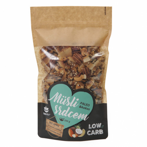 Müsli srdcem LOW CARB 350 g TOPNATUR