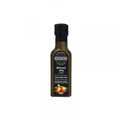 Olivový olej chilli - 100 ml Topvet