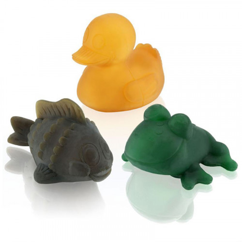HEVEA hračky do vody Pond trio giftset, barevné