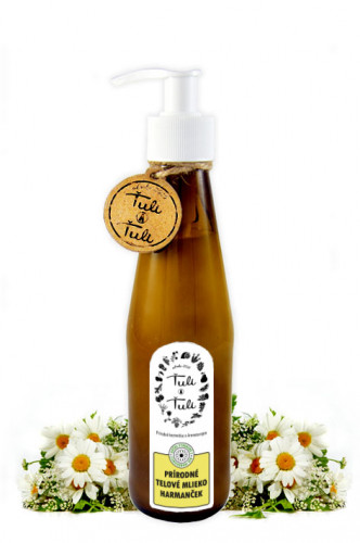 Ťuli a Ťuli přírodní tělové mléko Heřmánek 250 ml