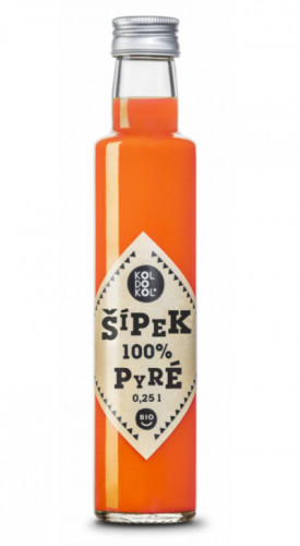 Šípek 100% pyré 250 ml Koldokol
