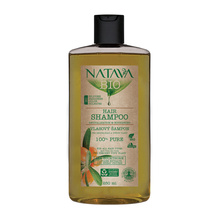 Vlasový šampon Rakytník - Revitalizace a výživa vlasů