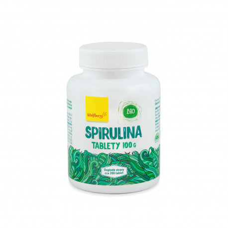 Spirulina BIO 100 g 200 tbl Wolfberry