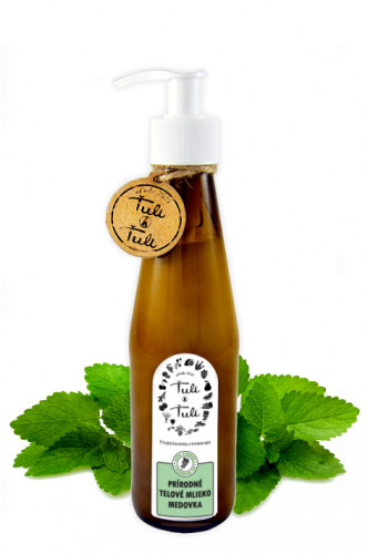 Povznášející přírodní tělové mléko Meduňka