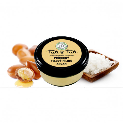 Přírodní tělovový peeling Argan 50 ml