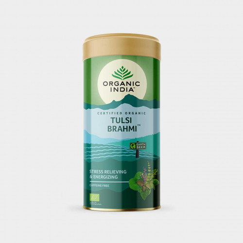 Tulsi Brahmi Organic India BIO 100 g plech