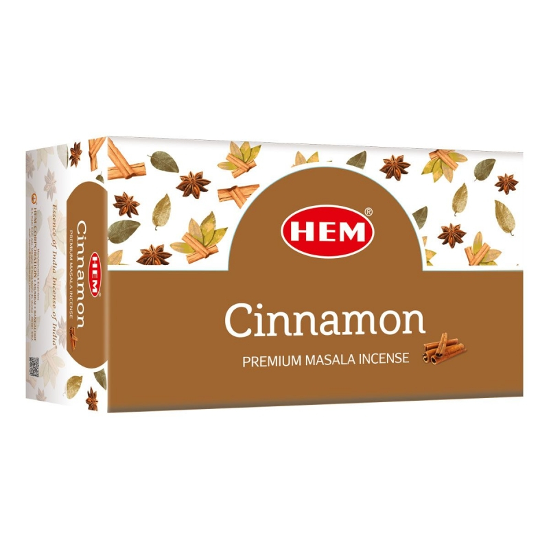 Vonné tyčinky HEM Premium - Skořice (Cinnamon)