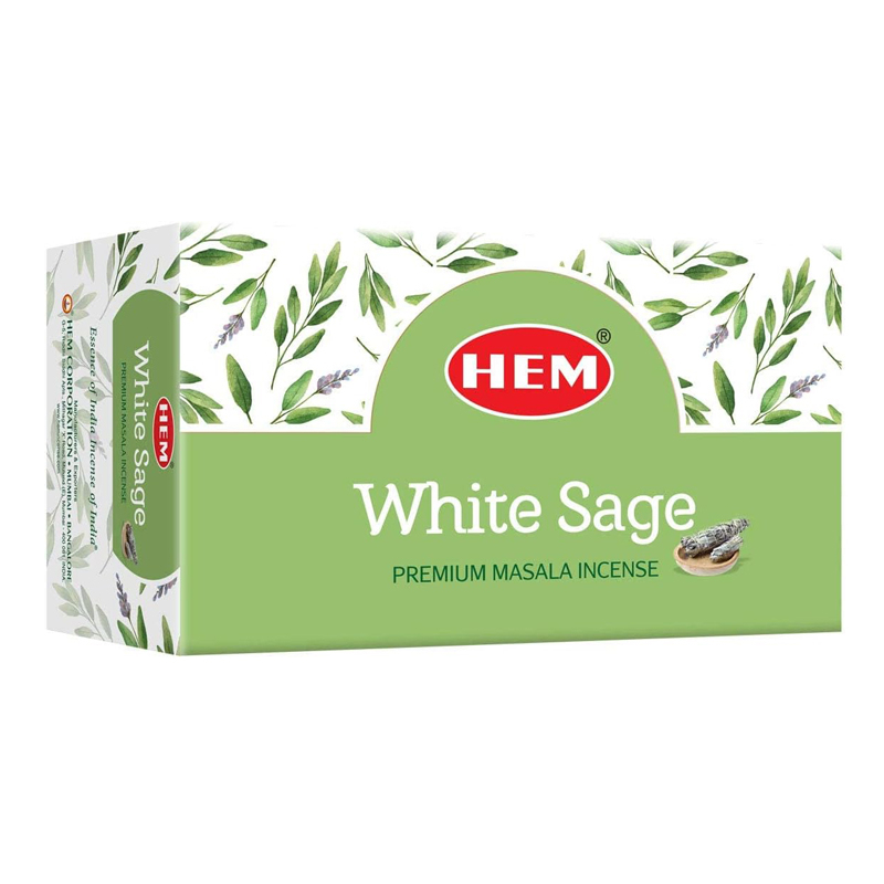 Vonné tyčinky HEM Premium - White sage - Bílá šalvěj