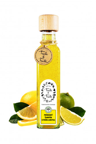 Ťuli a Ťuli Přírodní šampon citron a limetka 250 ml